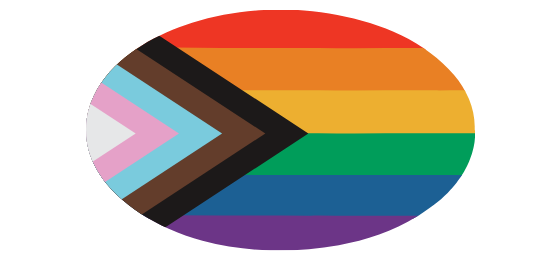 Oval Gender Diversity Flag (c) CCMB