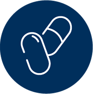 Icon of pills to help quit smoking (c) CancerCare Manitoba